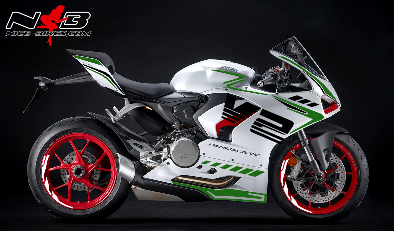 Foliendesign DUCATI V2 (Bj. 2021) Bella Italia