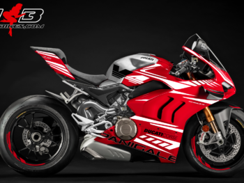 Foliendesign DUCATI Panigale V4R Bj. 2020 Racing White