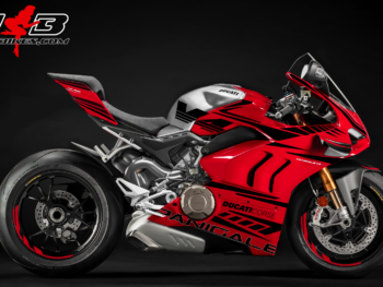 Foliendesign DUCATI Panigale V4R Bj. 2020 Magic Black
