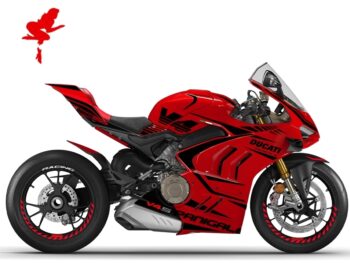 Foliendesign Panigale V4 Magic Black 2022