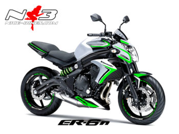 ER-6N Dekor limegreen auf weißer Maschine