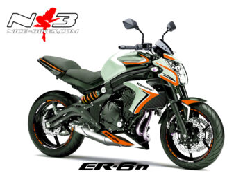 ER-6N Dekor Orange auf weißer Maschine