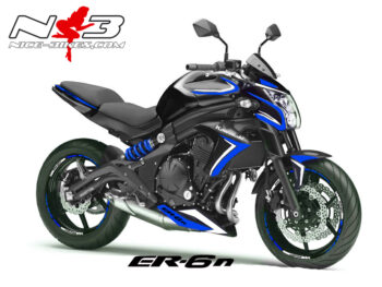 ER-6N Dekor blau auf schwarzer Maschine