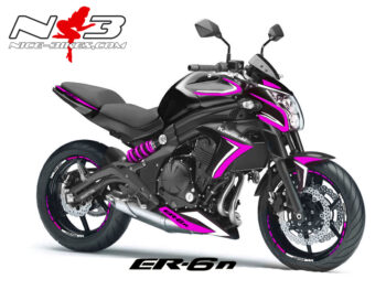 ER-6N Dekor Pink auf schwarzer Maschine