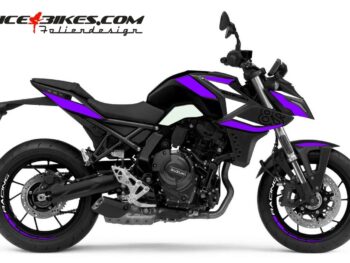 Foliendesign Suzuki GSX-8S 23 Manga Violett