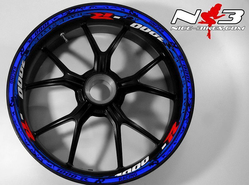 RACE Style Suzuki GSXR 1000 blau rot