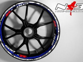 RACE Style Suzuki GSXR 600 weis blau