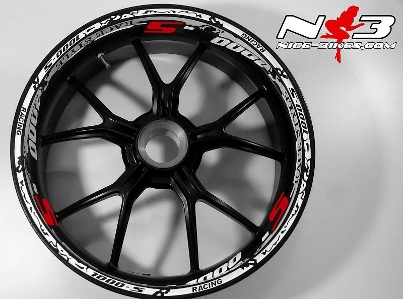 RACE Style Suzuki GSX S1000 uni mit rotem S