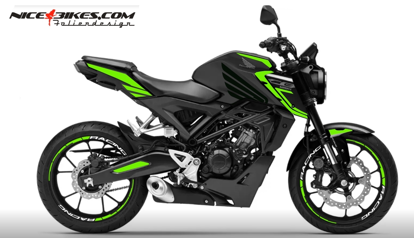 Foliendesign CB125R Limegreen