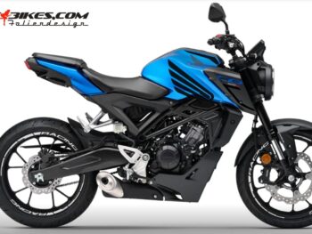 Foliendesign CB125R Racing Black