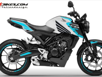 Foliendesign CB125R Light Blue