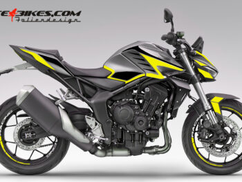 Foliendesign CB1000 Hornet Yellow