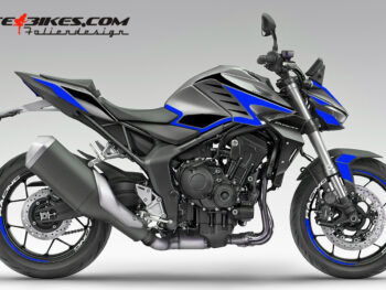 Foliendesign CB1000 Hornet Racing Blue