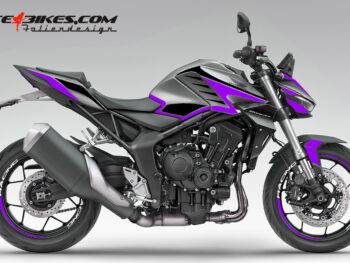Foliendesign CB1000 Hornet Manga Violett