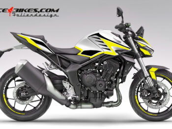 Foliendesign CB1000 Hornet Yellow
