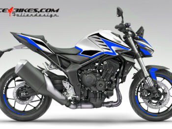Foliendesign CB1000 Hornet Racing Blue