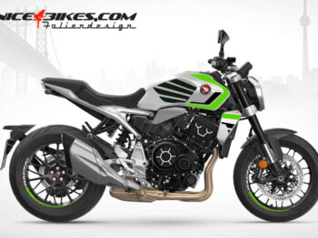 Foliendesign Honda CB1000R 2023-G Limegreen