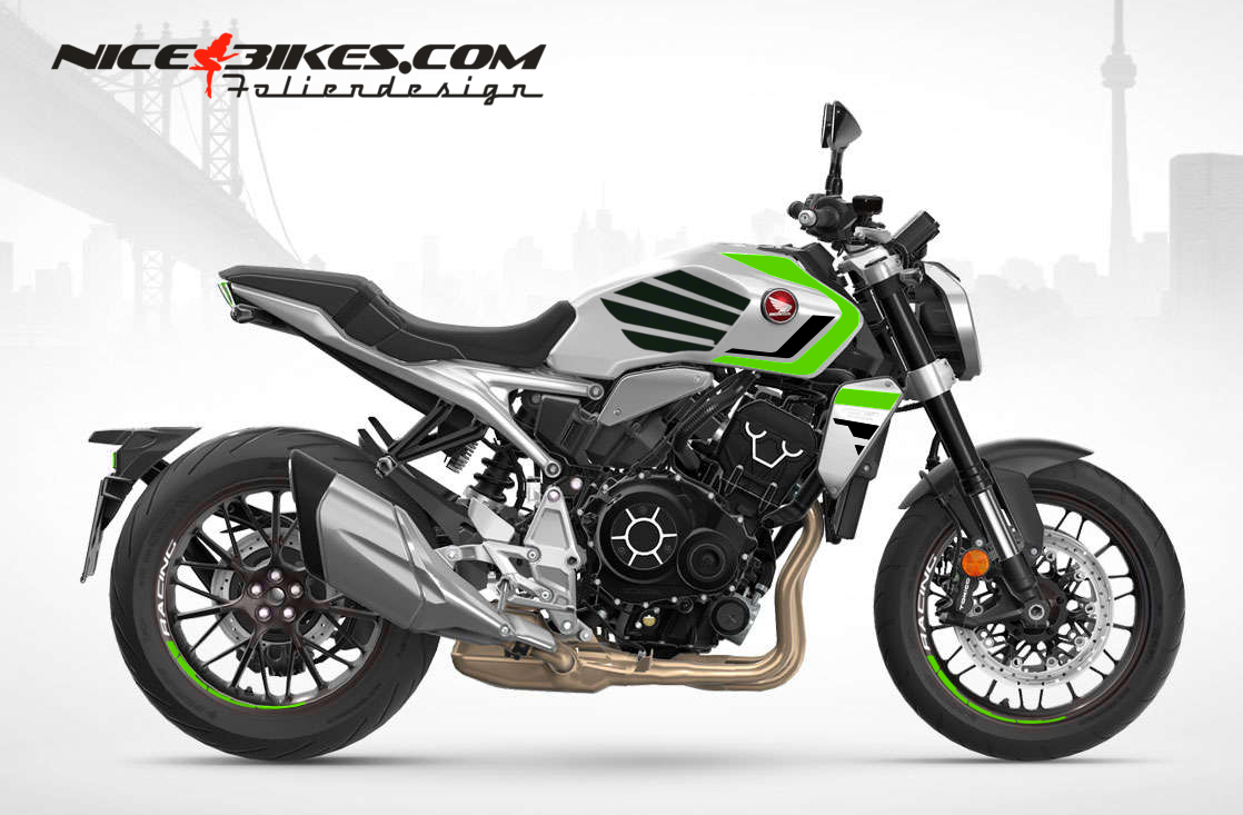 Foliendesign Honda CB1000R 2023-G Limegreen