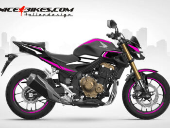 Foliendesign Honda CB500F 2023-S Pretty Pink