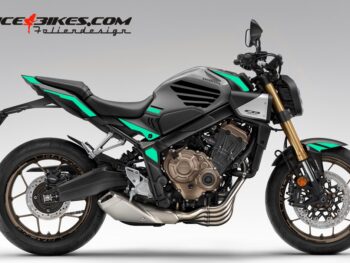 Honda CB650R Miami Blue