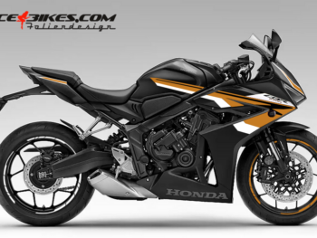 Honda CBR650R Olympic Gold