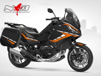 Foliendesign Honda NT1100 2023 Evil Orange