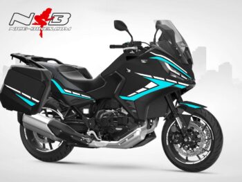 Foliendesign Honda NT1100 2023 Light Blue