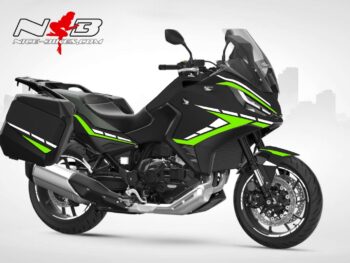 Foliendesign Honda NT1100 2023 Limegreen