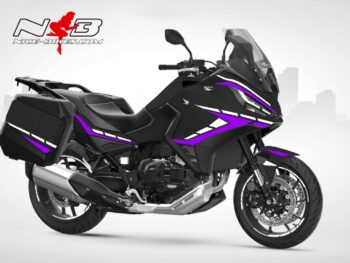 Foliendesign Honda NT1100 2023 Manga Violett