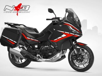 Foliendesign Honda NT1100 2023 Racing Red