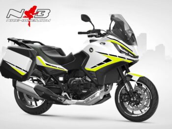Foliendesign Honda NT1100 2023-W Hornet Yellow
