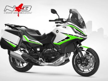 Foliendesign Honda NT1100 2023-W Limegreen