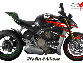 Foliendesign DUCATI Streetfighter ab 2021 Inferno Italia Editione