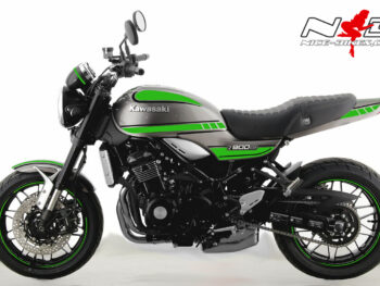 Foliendesign Kawasaki Z900 RS Bj. 2020 Lime Green