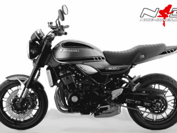 Foliendesign Kawasaki Z900 RS Bj. 2020 Magic Black