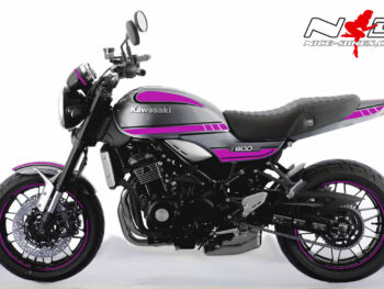 Foliendesign Kawasaki Z900 RS Bj. 2020 Pretty Pink