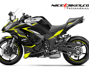 Foliendesign Ninja 1000SX 2025 Hornet Yellow