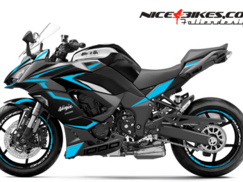Foliendesign Ninja 1000SX 2025 Light Blue