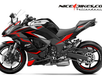 Foliendesign Ninja 1000SX 2025 Racing Red