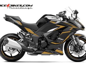 Foliendesign Ninja 1100SX 2025 Olympic Gold