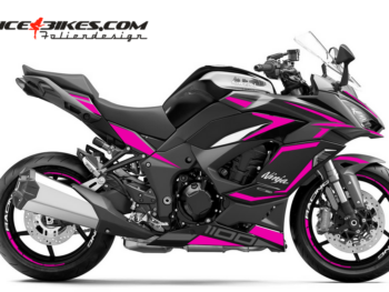 Foliendesign Ninja 1100SX 2025 Pretty Pink