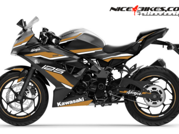 Kawasaki Ninja 125 2025 Olympic Gold