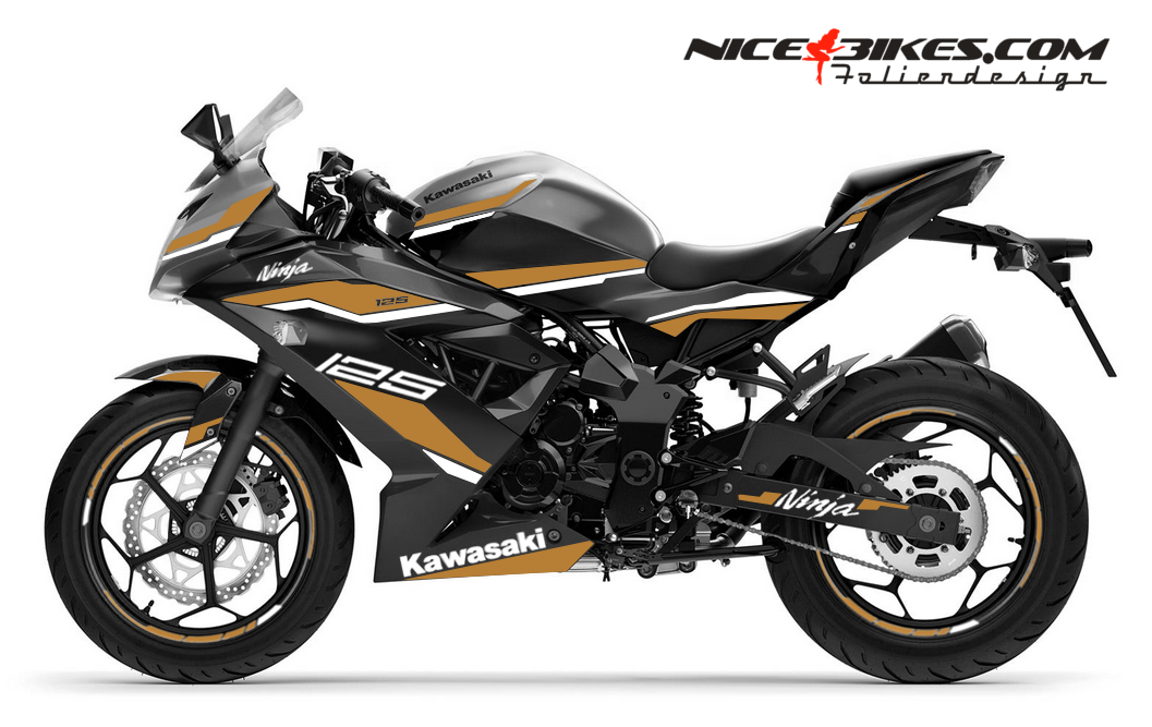 Kawasaki Ninja 125 2025 Olympic Gold