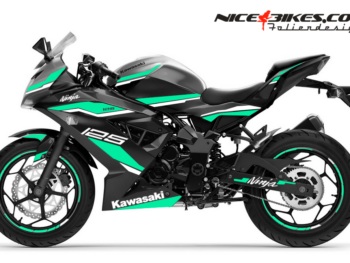 Kawasaki Ninja 125 2025 Miami Blue