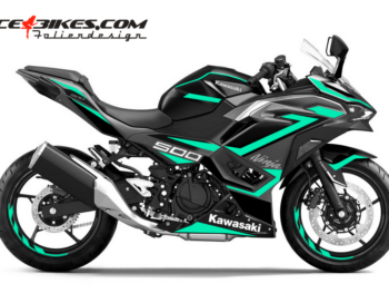 Kawasaki Ninja 500SE 2025-26 Miami Blue