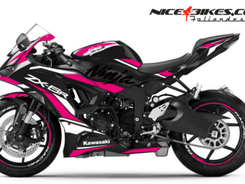 Ninja ZX-6R Foliendesign 2025-26 Pretty Pink