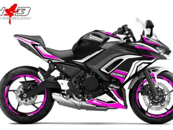 Foliendesign Ninja 650 Pretty Pink
