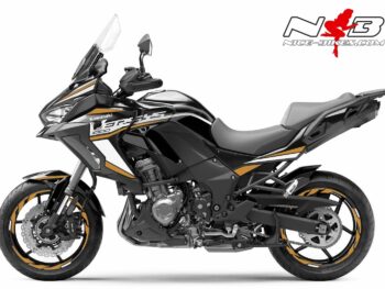 Foliendesign Kawasaki Versys 1000 Bj. 2020 Olympic Gold