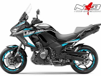 Foliendesign Kawasaki Versys 1000 Bj. 2020 Light Blue