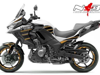 Foliendesign Kawasaki Versys 1000 Bj. 2020 Olympic Gold